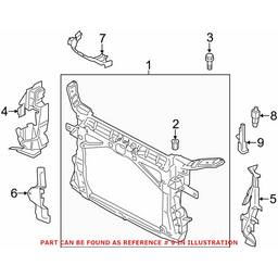 Audi Ambient Air Temperature Sensor Bracket 8V0820536